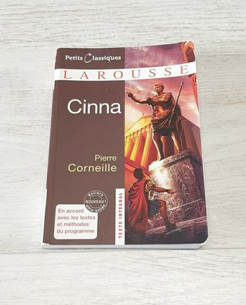 Livre Cinna de Corneille