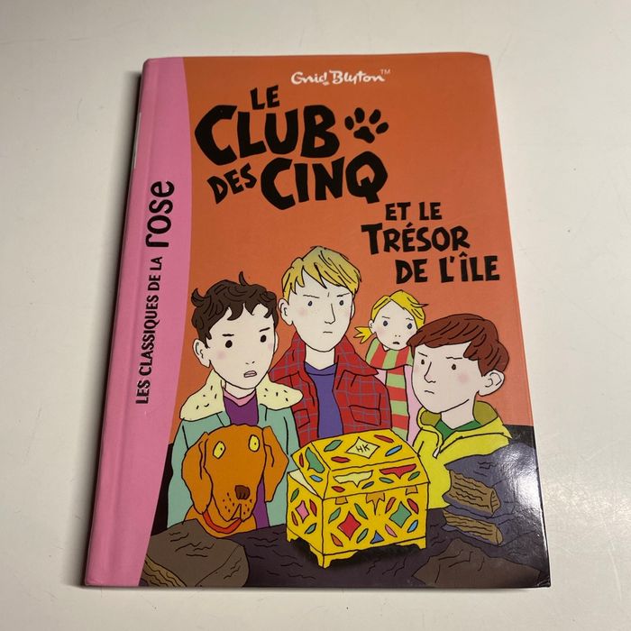 Bibliothèque rose - le club des cinq et le trésor de l’île