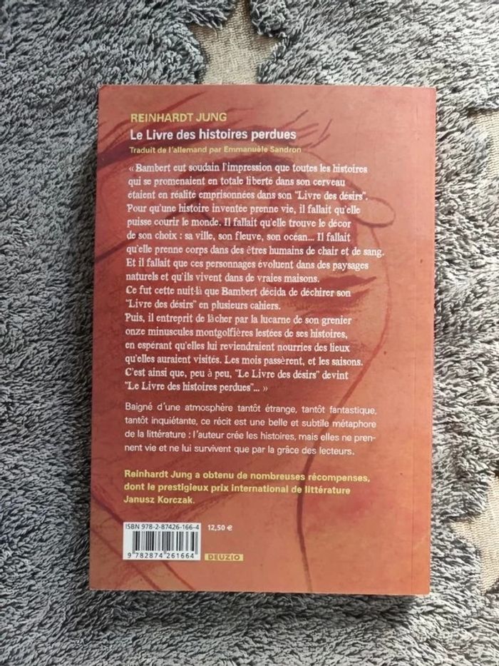 🌺 Livre / le livre des histoires perdues / Reinhardt Jung - photo numéro 2