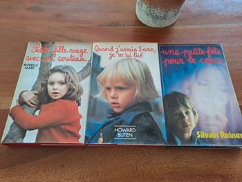 Lot de 3 Livres. Quand j'avais 5 ans je m'ai tué