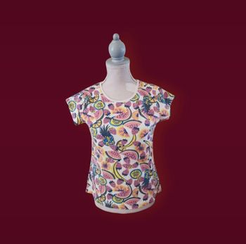 T shirt fruits 8/10 ans pepperts