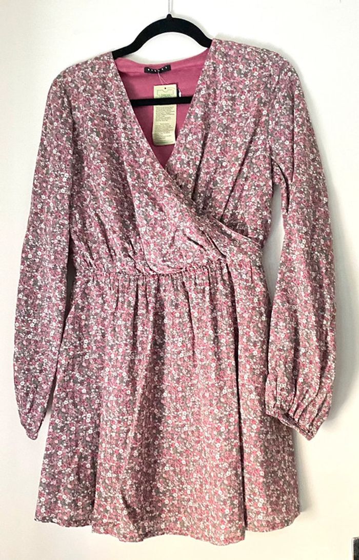 Robe Courte  A Fleurs Taille 38