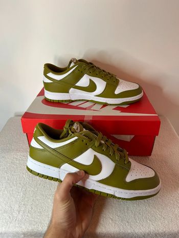 Nike Dunk Low pour hommes - Taille 44 blanc/kaki