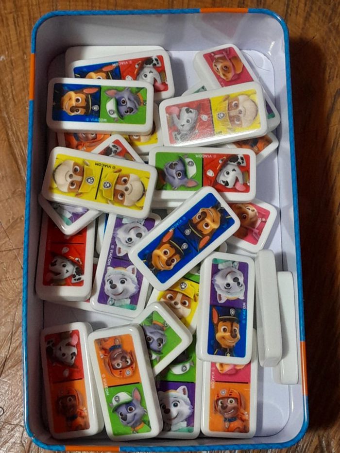 Jeu de dominos "Paw Patrol". E. P - photo numéro 2