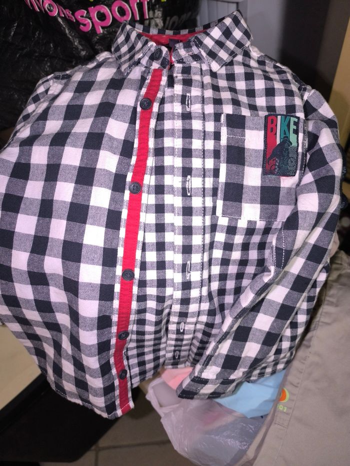 Chemise sergent major rayée - photo numéro 2