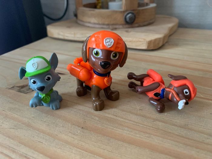 Lot de 3 figurines paw patrol - photo numéro 2