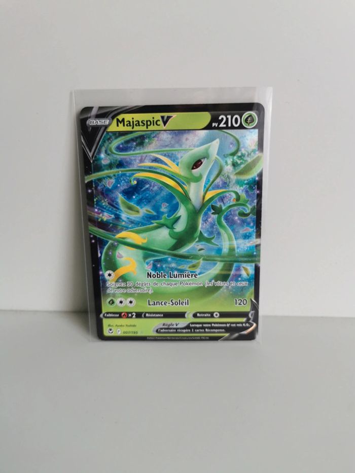 Carte Pokémon Majaspic V 007/195 - photo numéro 3