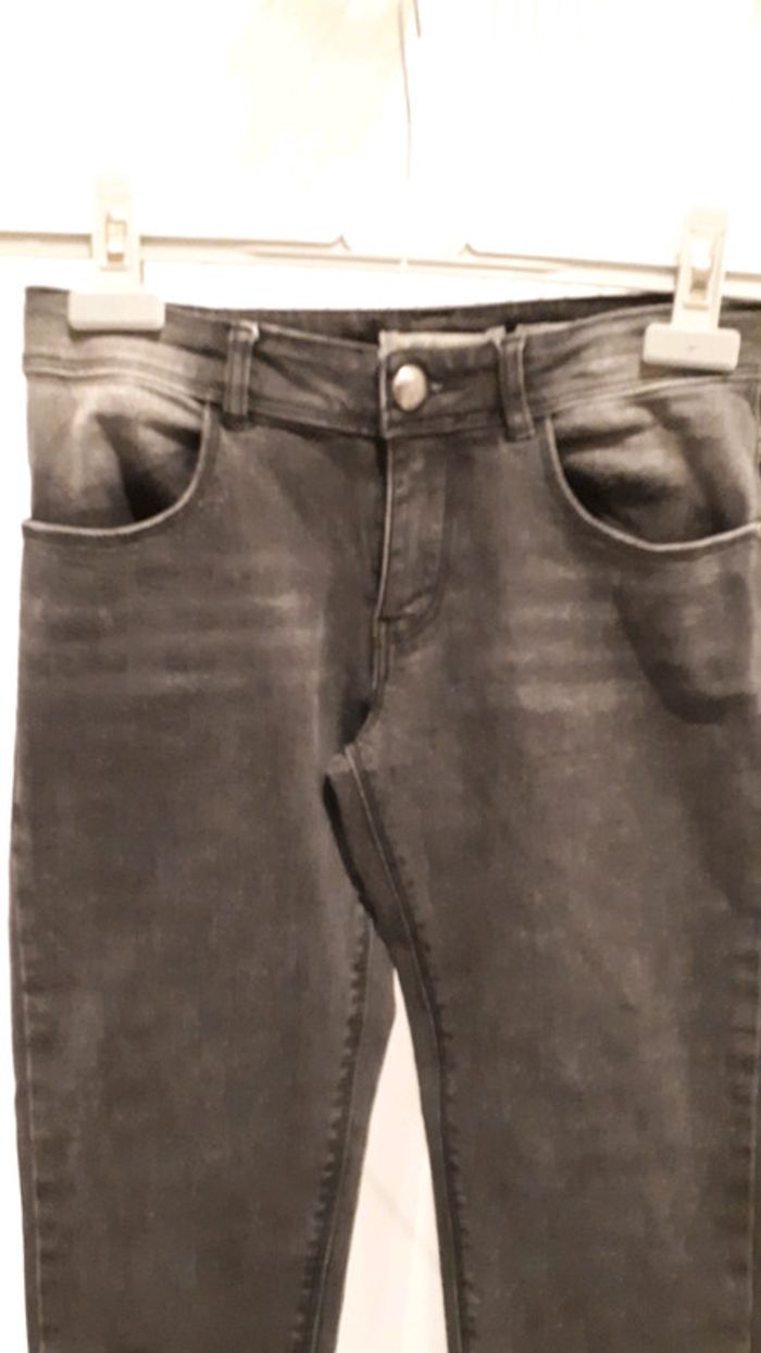 Jeans skinny gris - photo numéro 2