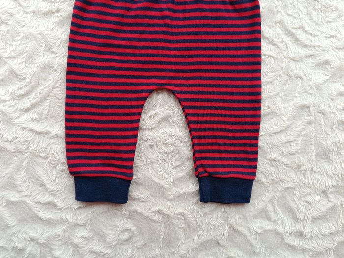 Pantalon sarouel legging rayé Garçon 3/6 mois Early days 100% coton - photo numéro 4
