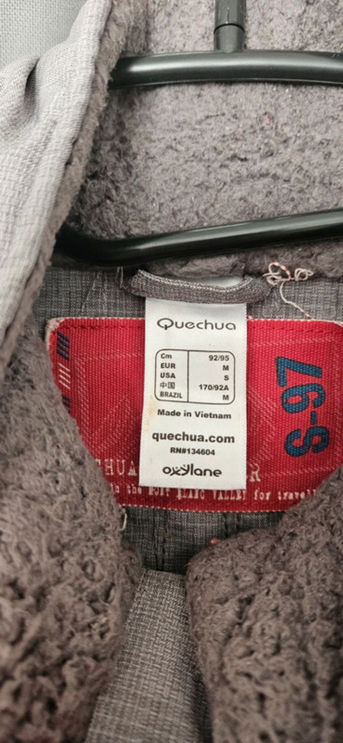 Manteaux chaud homme queshua idéal ski taille M - photo numéro 5