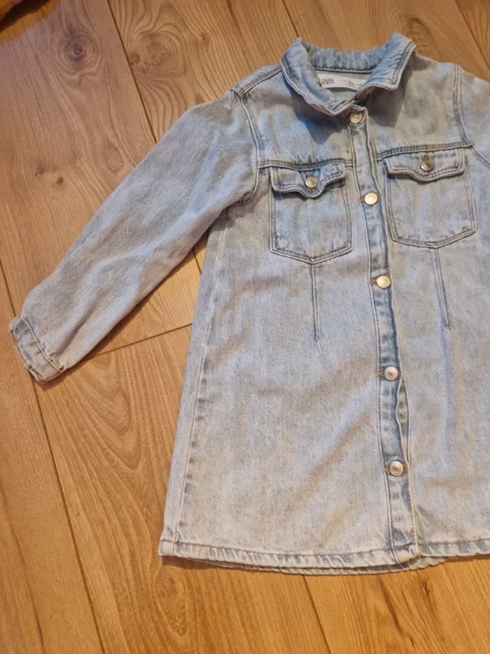 Robe en jean zara - photo numéro 2