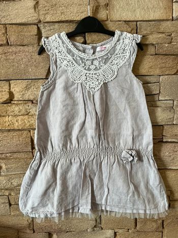 Robe en coton et lin 5 ans GÉMO