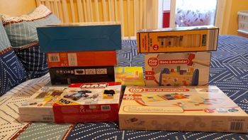 Vend lot de 10 jouets éducatif  50€