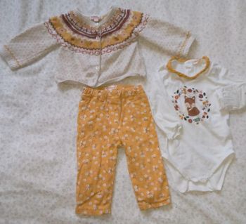 Lot ensemble automne bébé