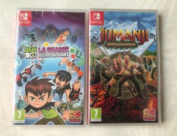 Jumanji aventure sauvage + Ben10 La chasse au pouvoir - Nintendo Switch