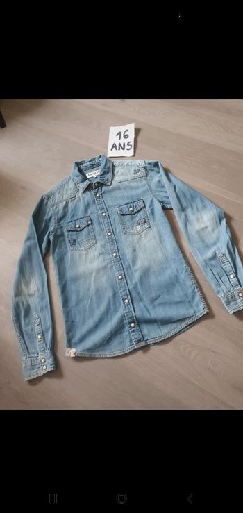 Chemise 16ans