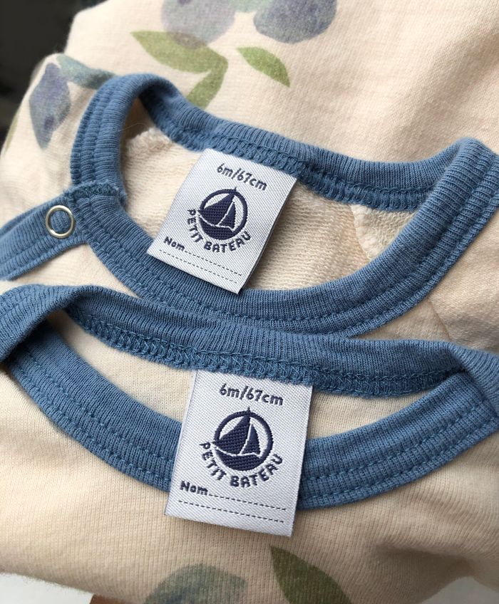 Ensemble pyjama et body Petit bateau 6 mois - photo numéro 4