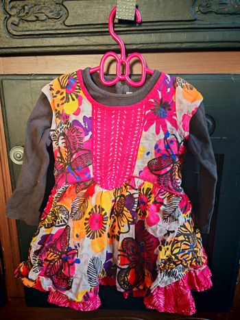 Robe manches longues 18 mois