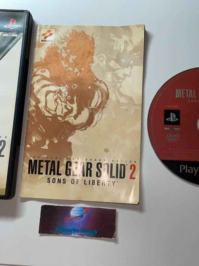 Metal Gear Solid: Sons Of Liberty - Jeu PS2 complet Version Francaise Sony - photo numéro 3