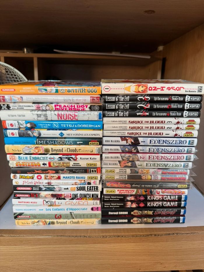Différent mangas 2€/u