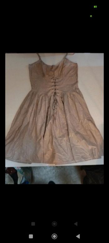 Robe femme Mais il est où le soleil taille 42 bustier noué sur le devant rétro vintage
