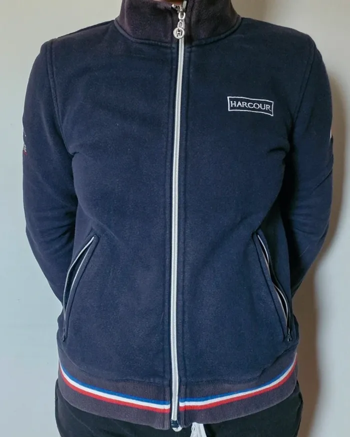 Vestes harcour bleu marine France taille s - photo numéro 3