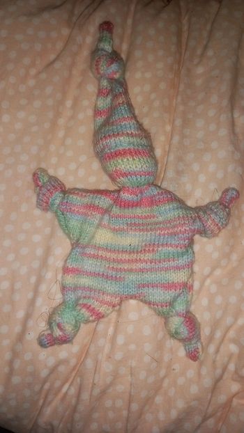 Doudou lutin fait main