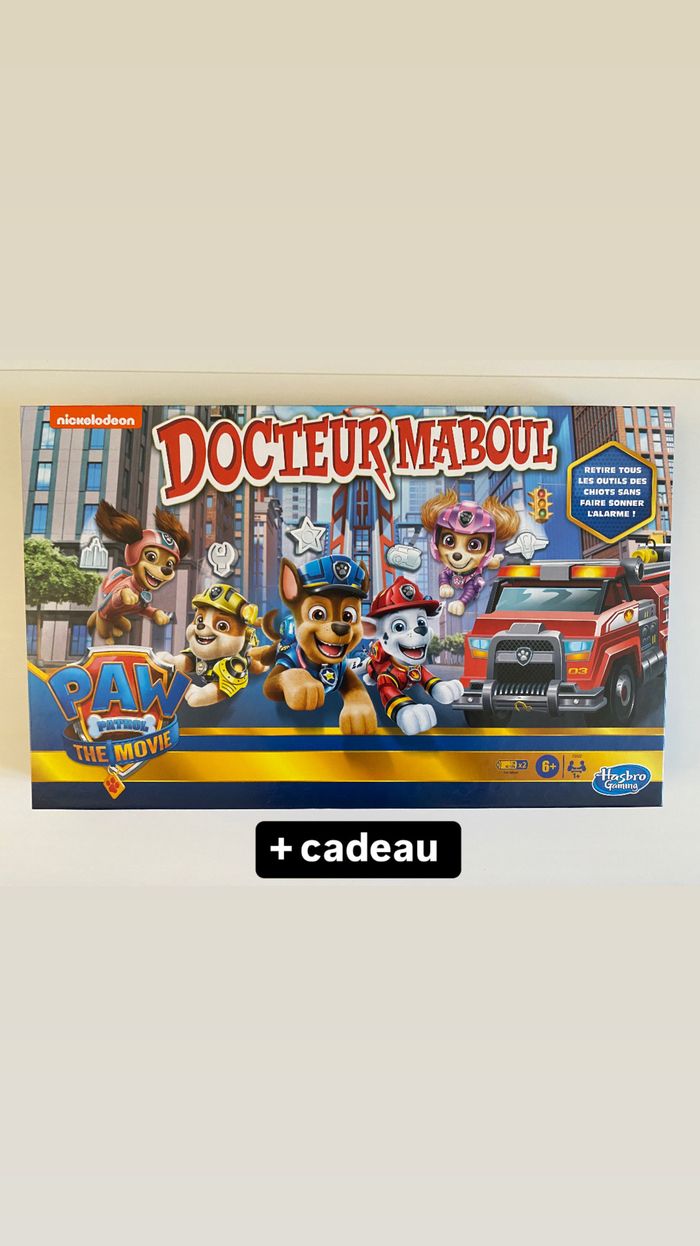 Docteur Maboul Pat Patrouille jeu de société enfant