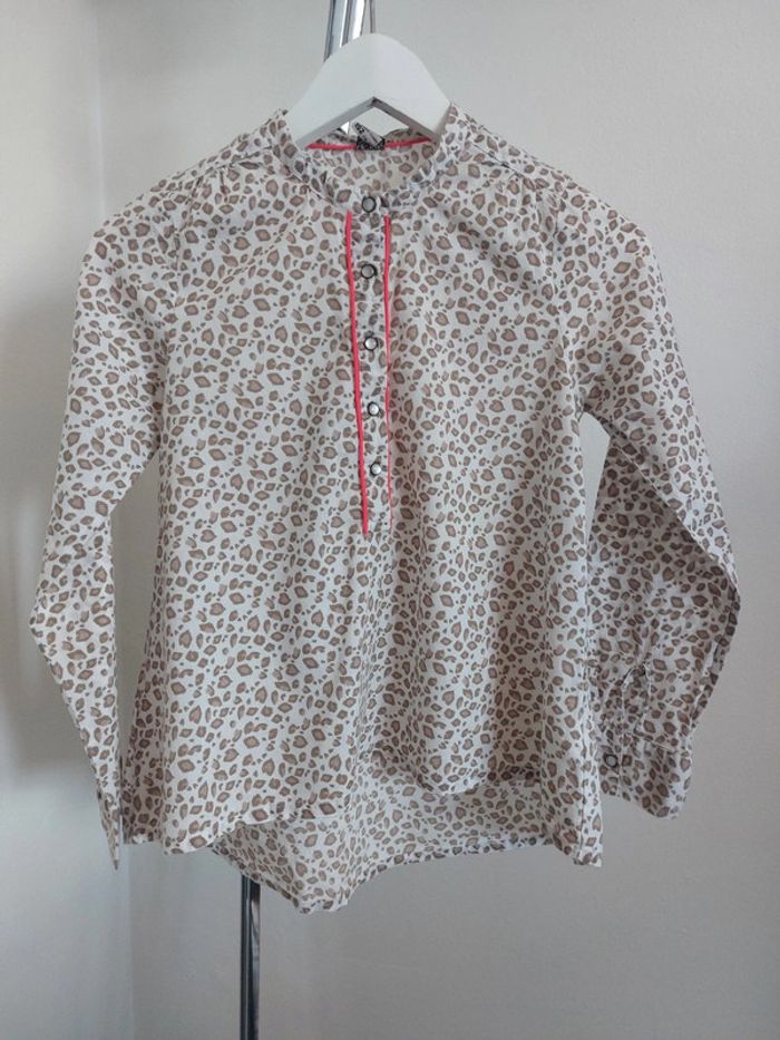 Blouse tunique légère et fluide manches longues 12 ans