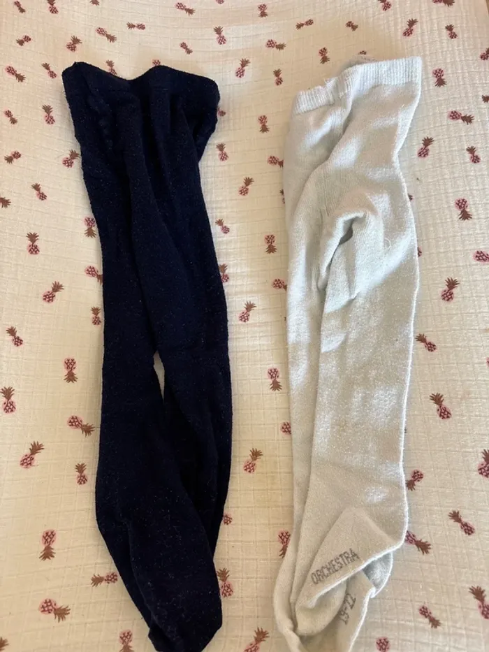 Lot 5 paires de collants Verbaudet - photo numéro 3