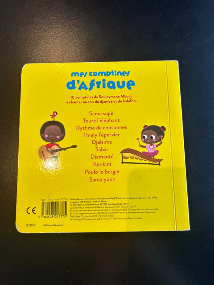 Mes comptines d’Afrique - photo numéro 2