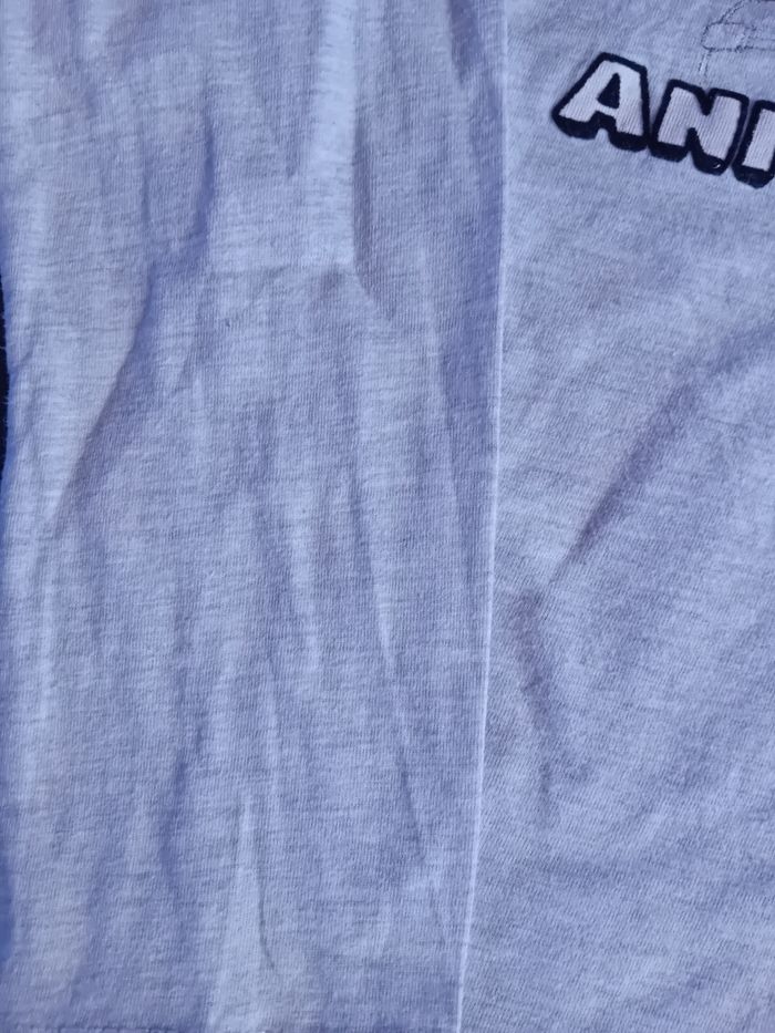 T shirt manches longues gris Kiabi 8 ans - photo numéro 3