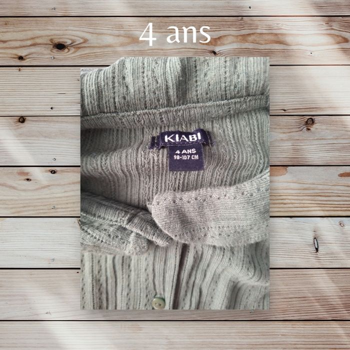 T-shirt kaki manches longues - photo numéro 3