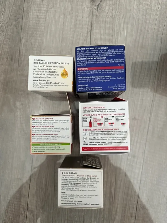 Lot de 5 crèmes anti âge - photo numéro 4