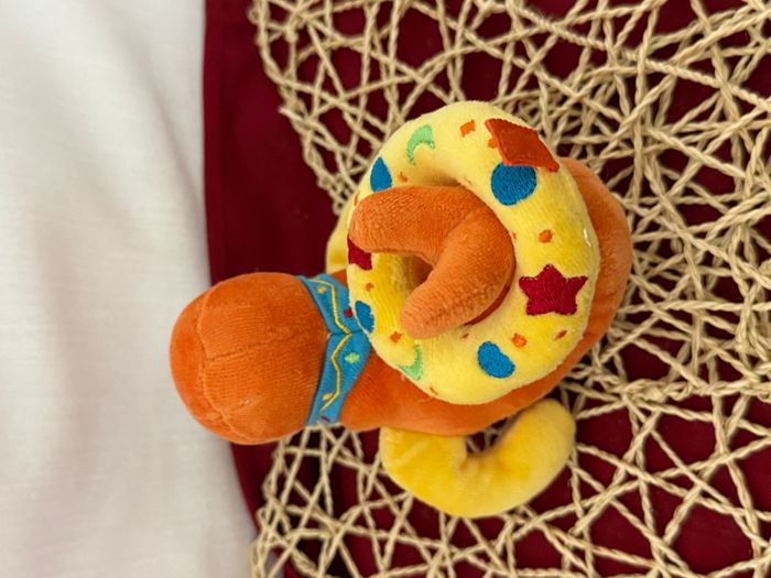 SUCRE D'ORGE DOUDOU OTARIE ORANGE BOUEE JAUNE - photo numéro 5