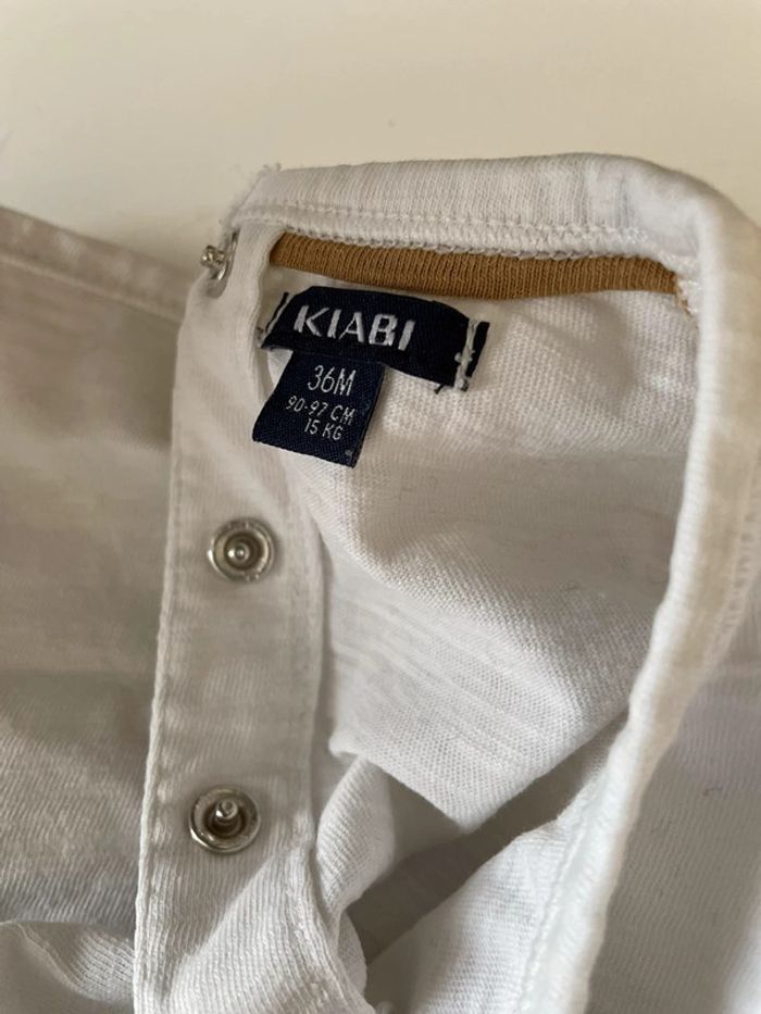 Sweat shirt garçon crème - photo numéro 3