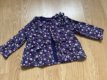 Gilet fleuris