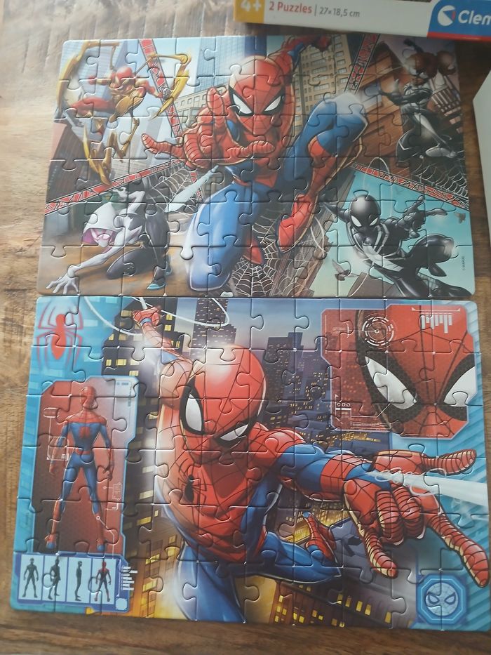 Lot de 2 "Puzzle spiderman" - photo numéro 3
