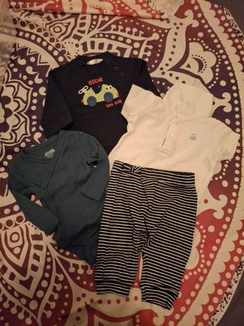 Lot de vêtements 1 mois 