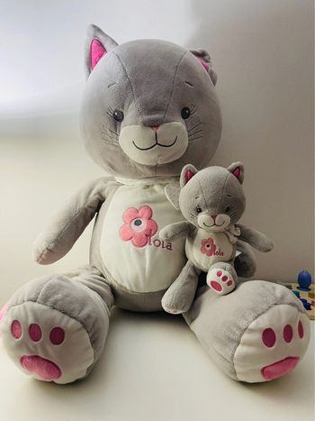 Peluche géante Arthur et Lola