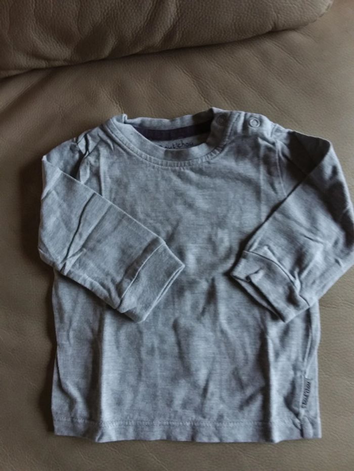 Tee-shirt manches longues gris