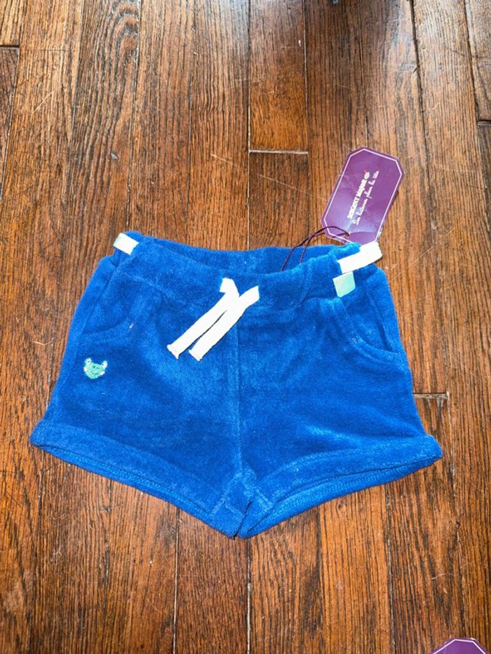 Short éponge sergent major 3 mois Neuf