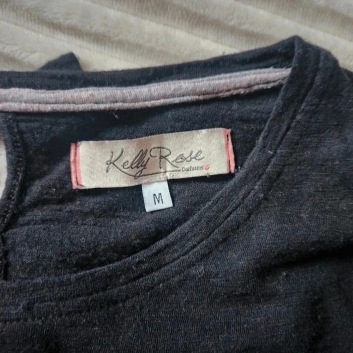 Haut noir avec nœuds dos – Taille M – Kelly Rose – Bon état - photo numéro 6