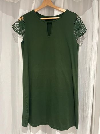 Robe verte foncée
