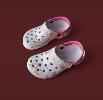 Sabots sandales blanches fleuries gémo pointure 31