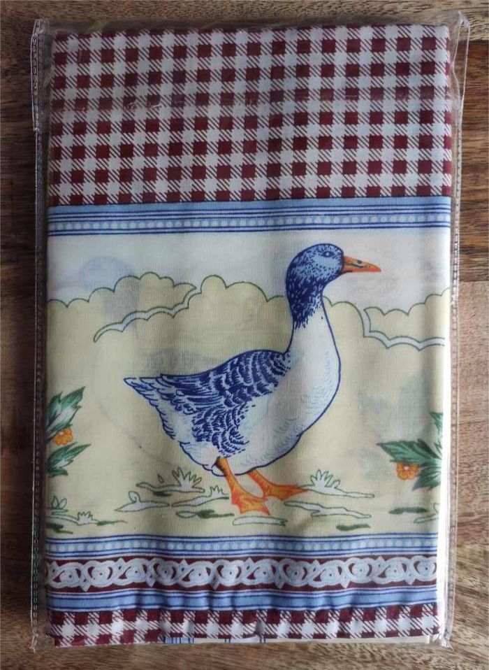 Nappe alsacienne motif canards 1x1 m - photo numéro 3