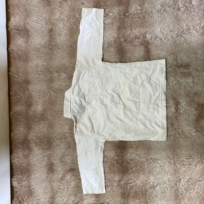 Chemise Kiabi bébé garçon 12 mois – beige manches longues chic - photo numéro 2