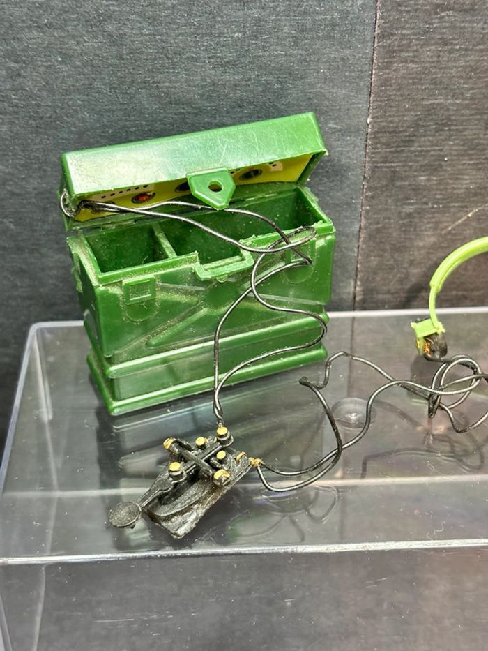 Action man palitoy Hasbro gi joe action joe valise portable communication morse - photo numéro 2