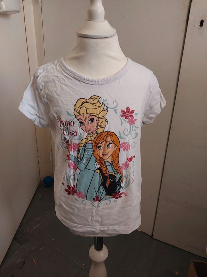 Tee-shirt la reine des neige Taille 5 ans