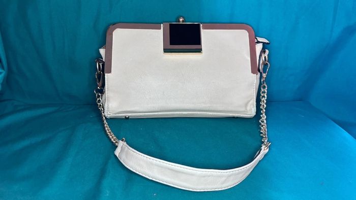 👜 sac à main chic beige et doré #gallantry - photo numéro 5